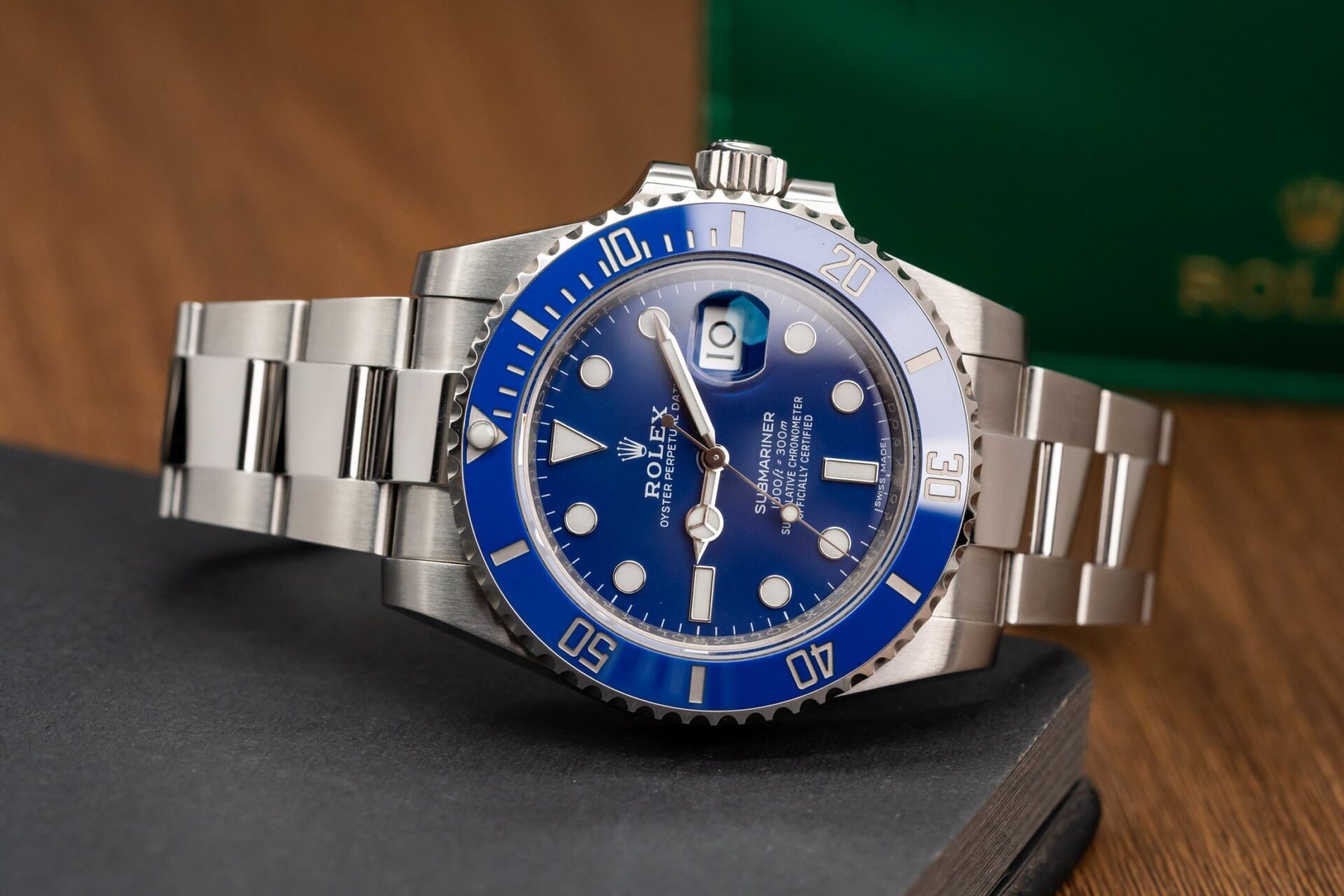 Rolex Submariner 116619LB Smurf 904L Steel Blue Dial 40mm Oyster Super Clone