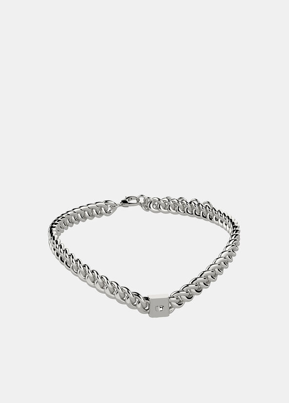 Collare grande con strass