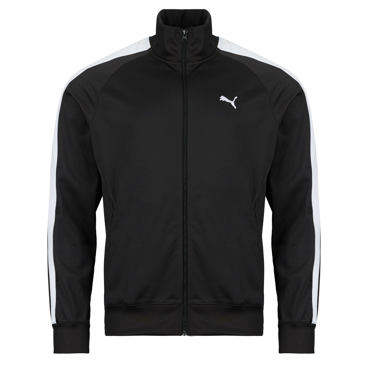 Puma - ESS T7 Poly Track Jacket - Black / White
