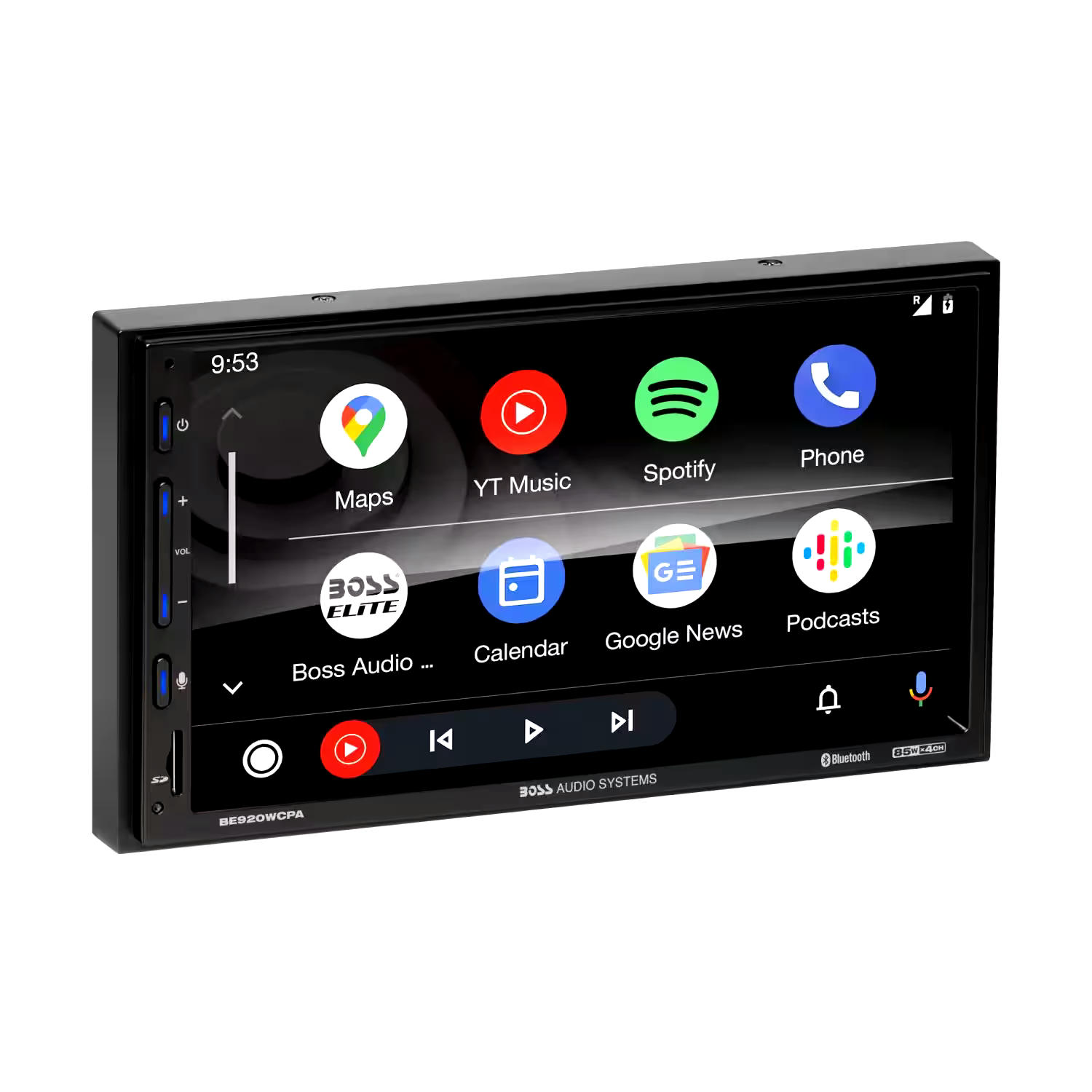 Boss Audio Systems Elite BE920WCPA Double DIN  Bluetooth Receiver, 7-in