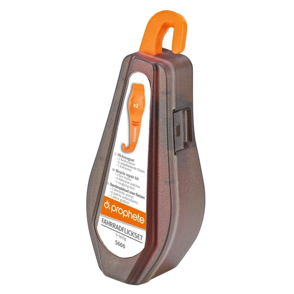 Flickzeug-Set, 9-teilig, orange