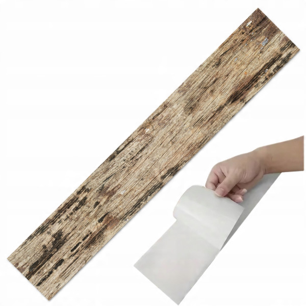 Panel Ścienny Samoprzylepny Dekoracyjny Deska Drewno 10X60Cm M29 - 1Szt