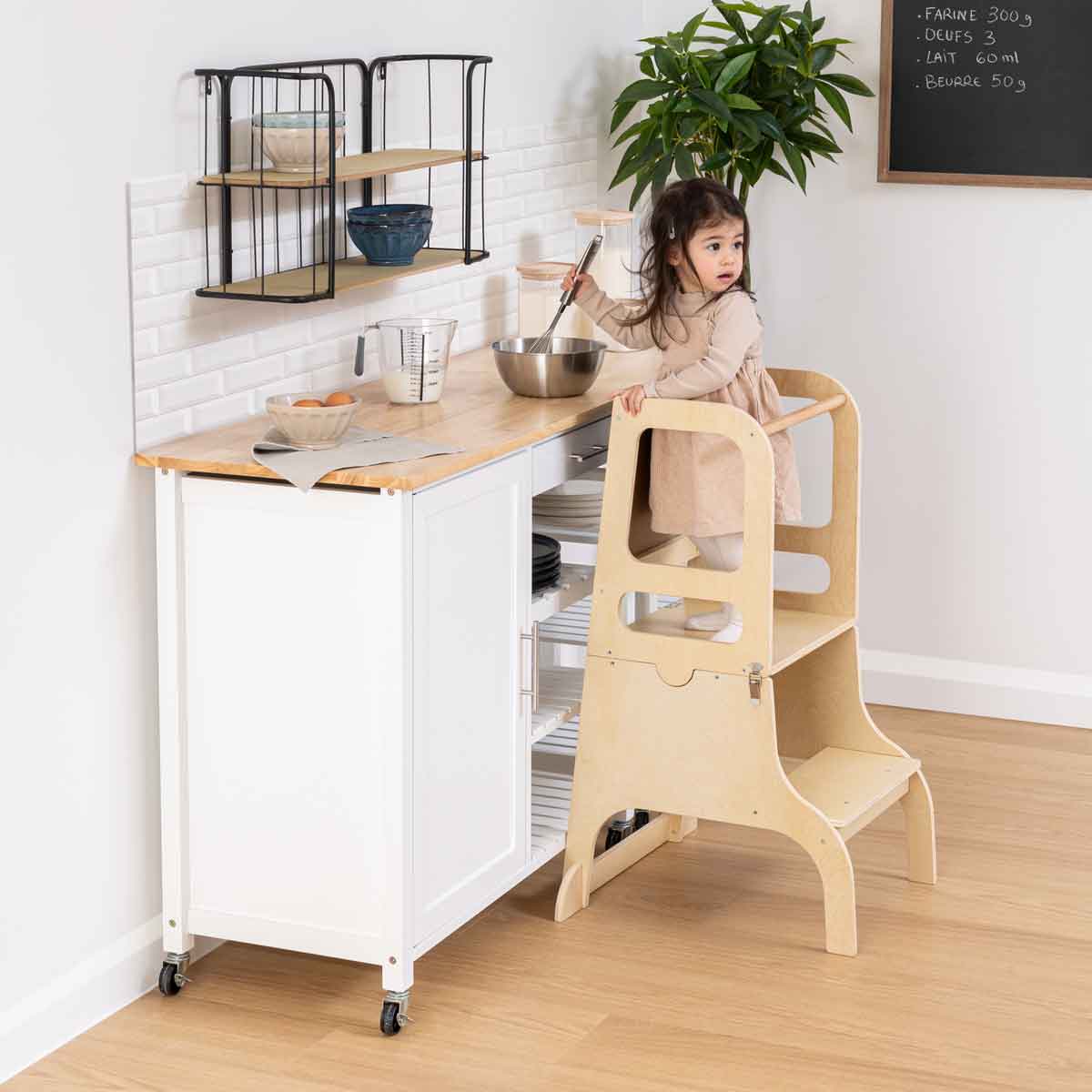 Banco observatório e secretária