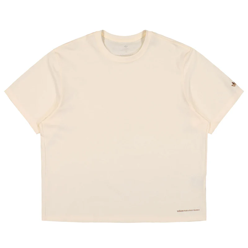 Bad Bunny x Adidas Heavyweight Tee - Cream White