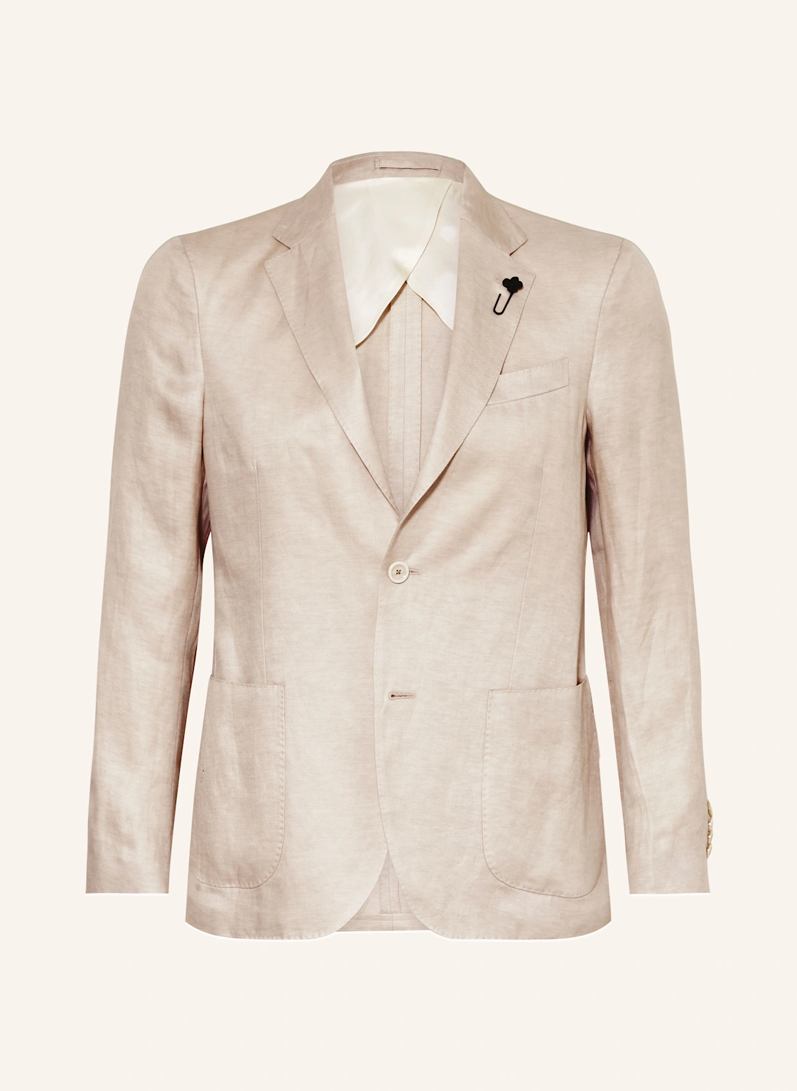 LARDINI Anzugsakko Extra Slim Fit aus Leinen
