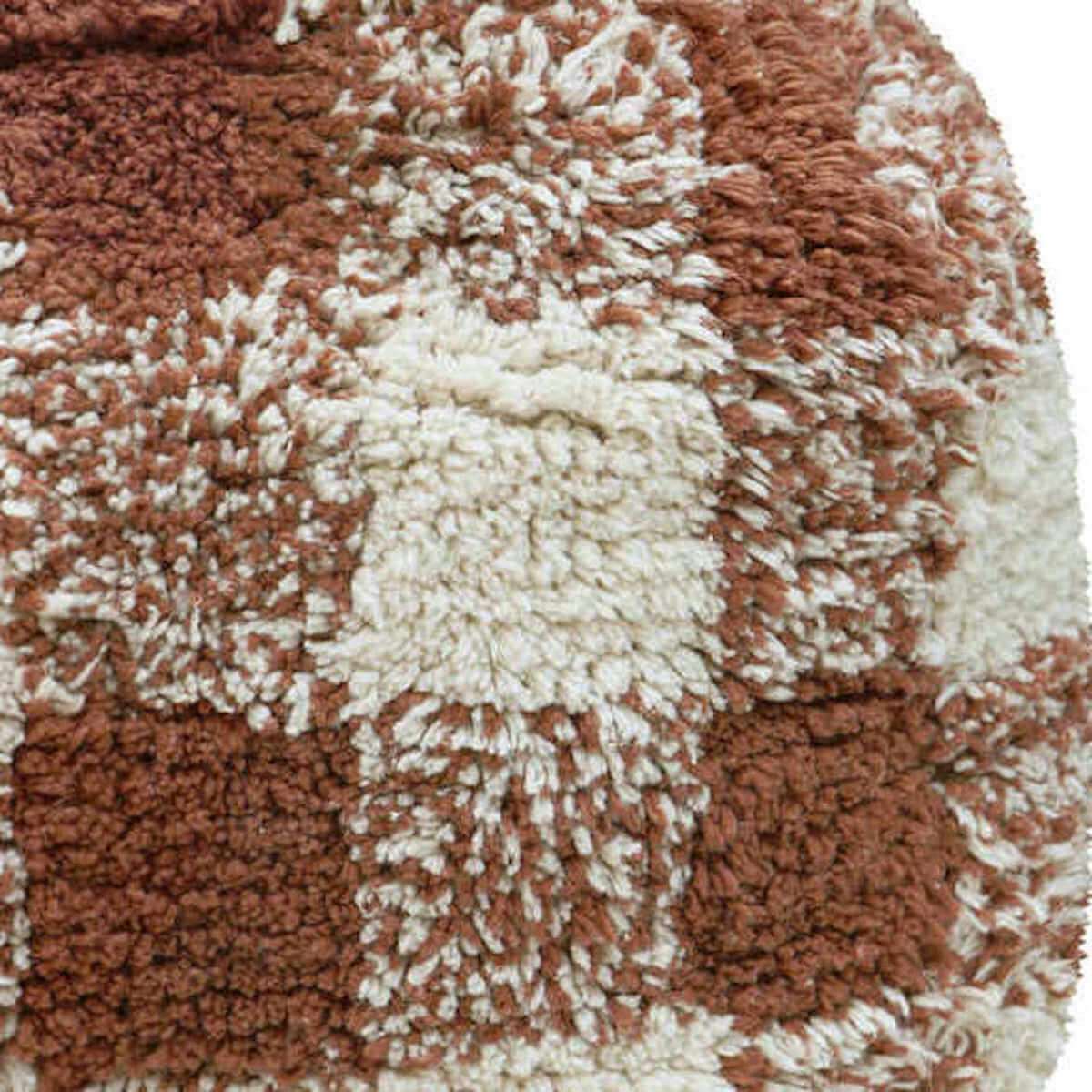 - Pouf LITTLE CHEF VICHY brun