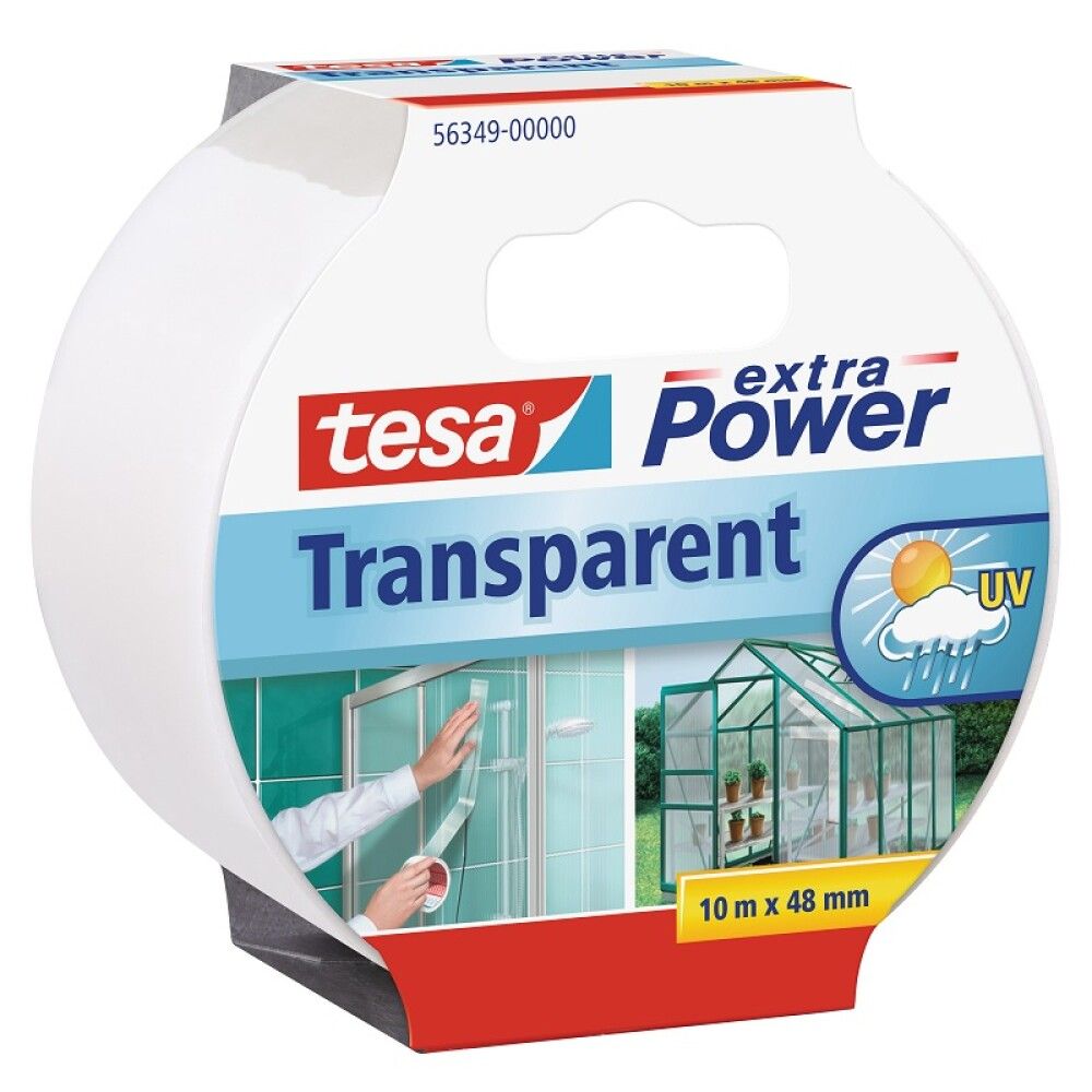 REPARASJONSTAPE TESA EXTRA POWER TRANSPARENT 10MX48MM