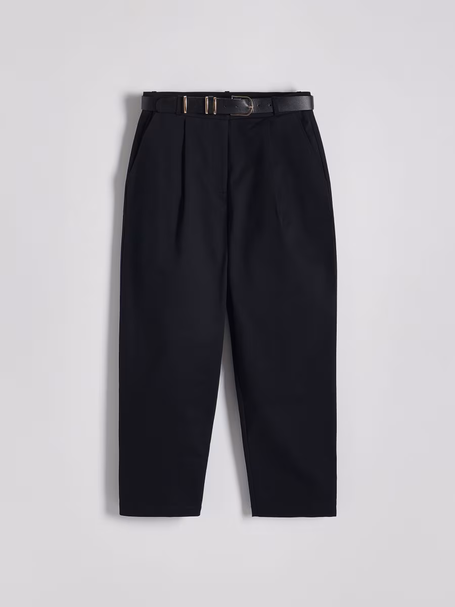 Chino Trousers With Belt