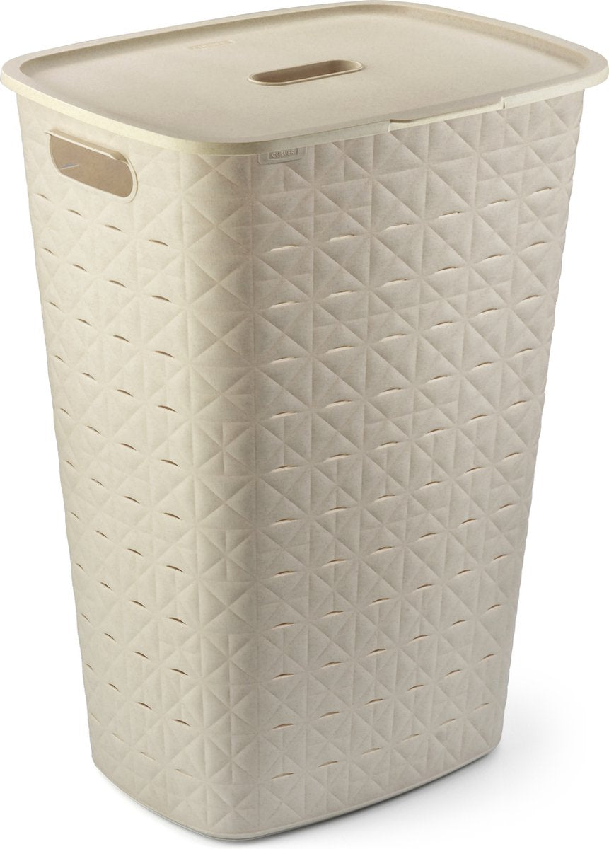 Curver Softex Wasbox - 56L - 43,8x34x59,9cm - Beige