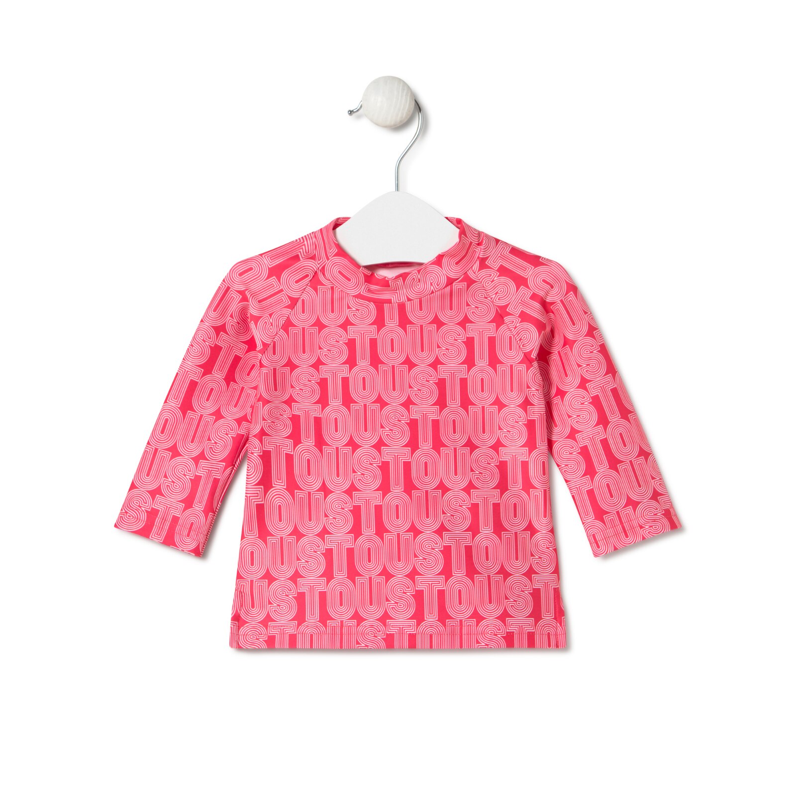 Camiseta de playa manga larga Line coral
