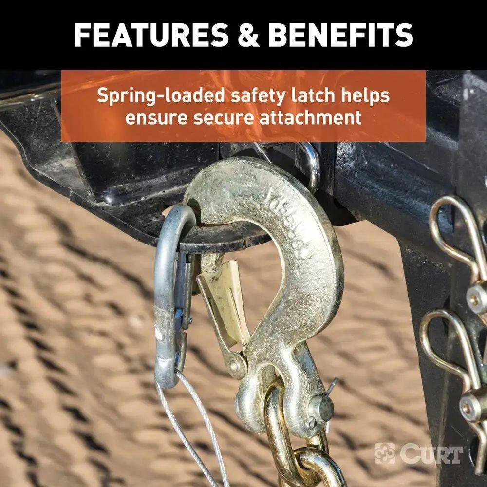 CURT Replacement Clevis Hook Safety Latch (Fits #81950 or #81960)