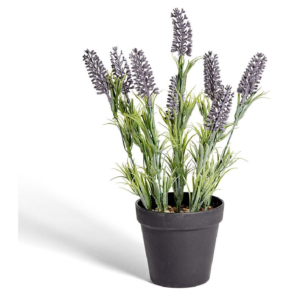 Lavande artificielle 8 branches H36cm