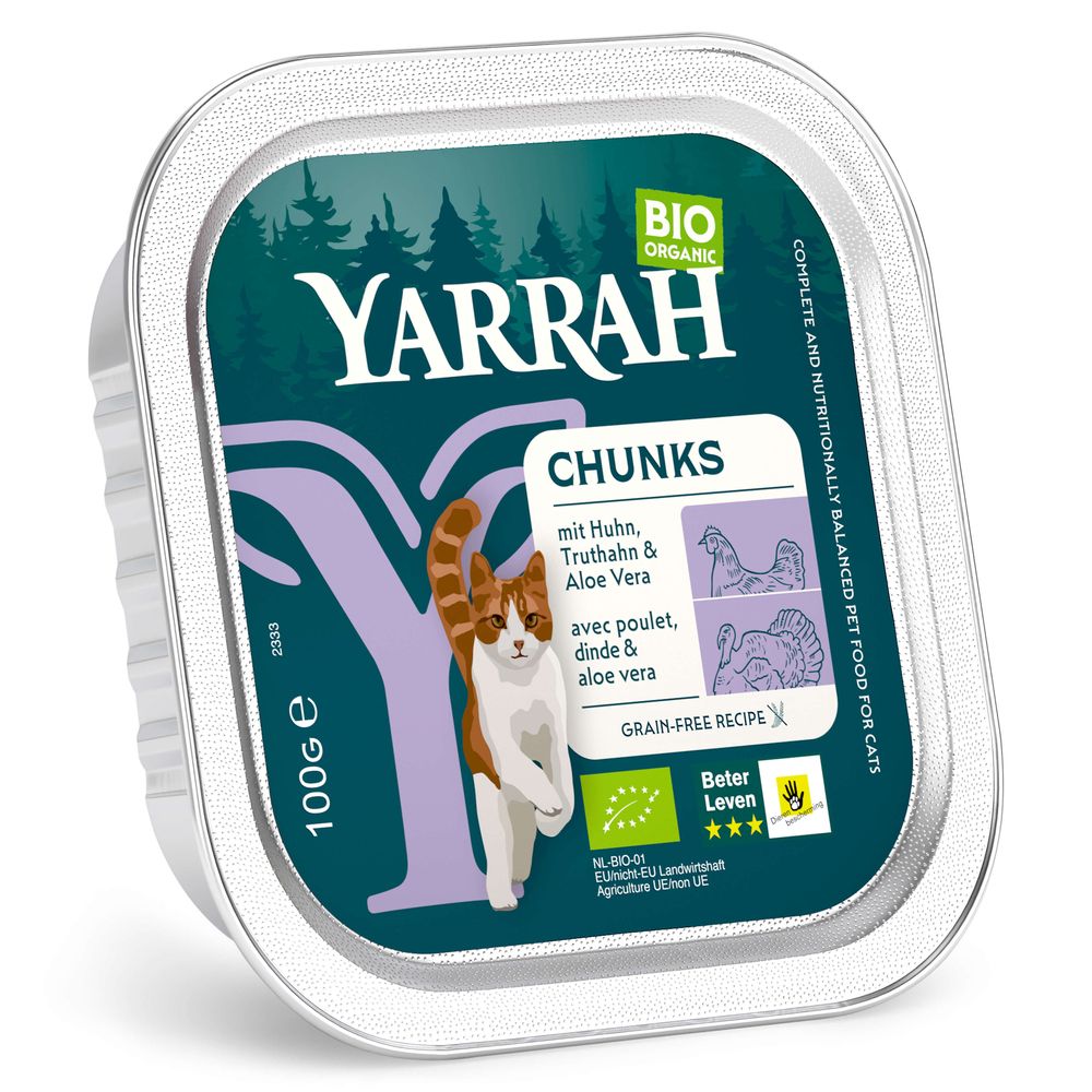 Yarrah Organic Chunks in Gravy 6 x 100g