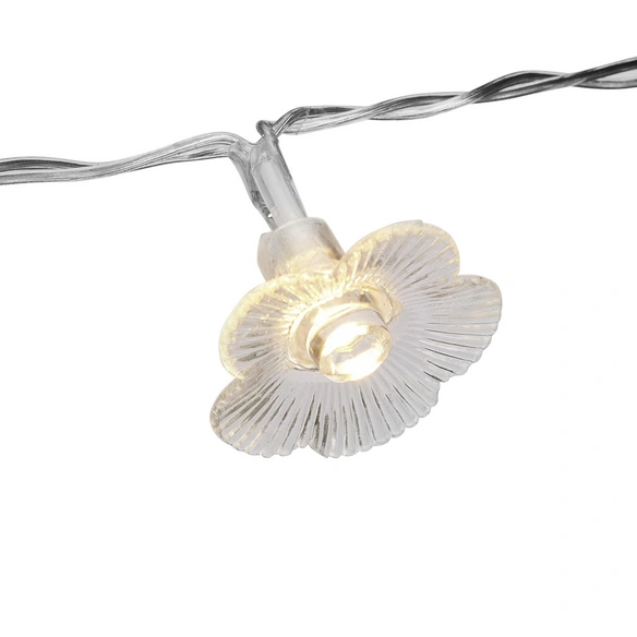 LED-Lichterkette »Blume«, 12 Lichter, warmweiß