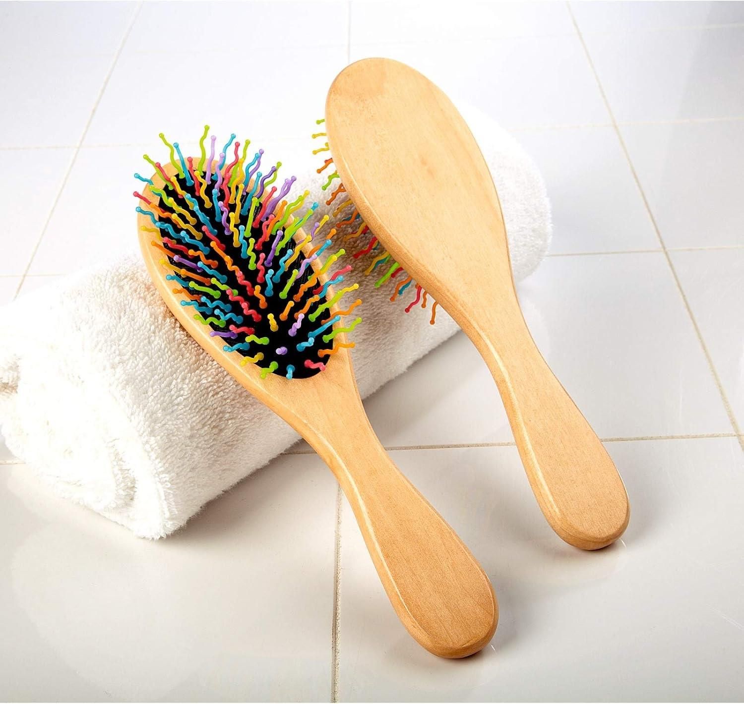 mysmartbuy 2 x Volumizer Hairbrushes - Styling Brush with S Shaped Bristles
