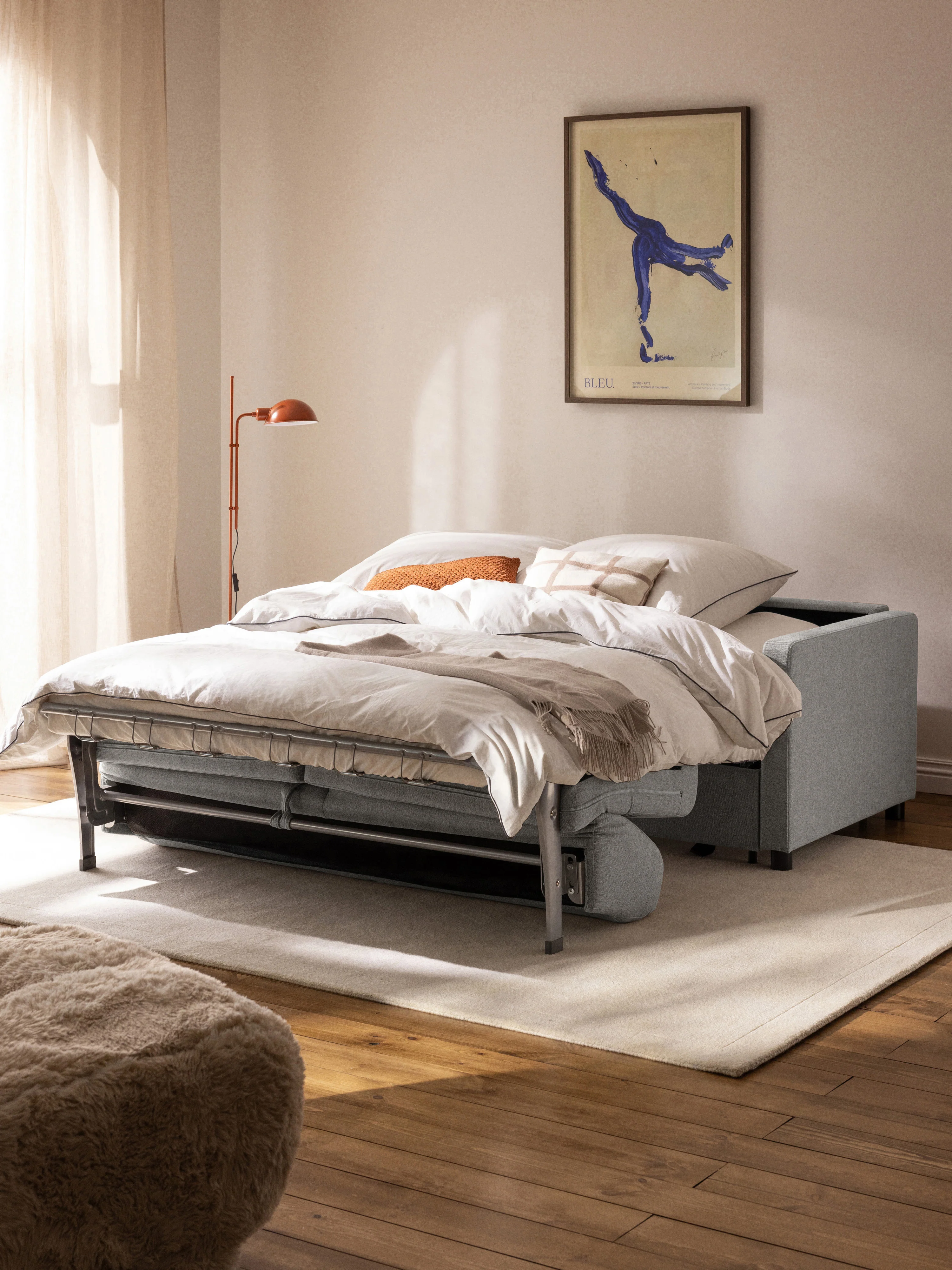 Schlafsofa Morgan mit Matratze (2-Sitzer)
