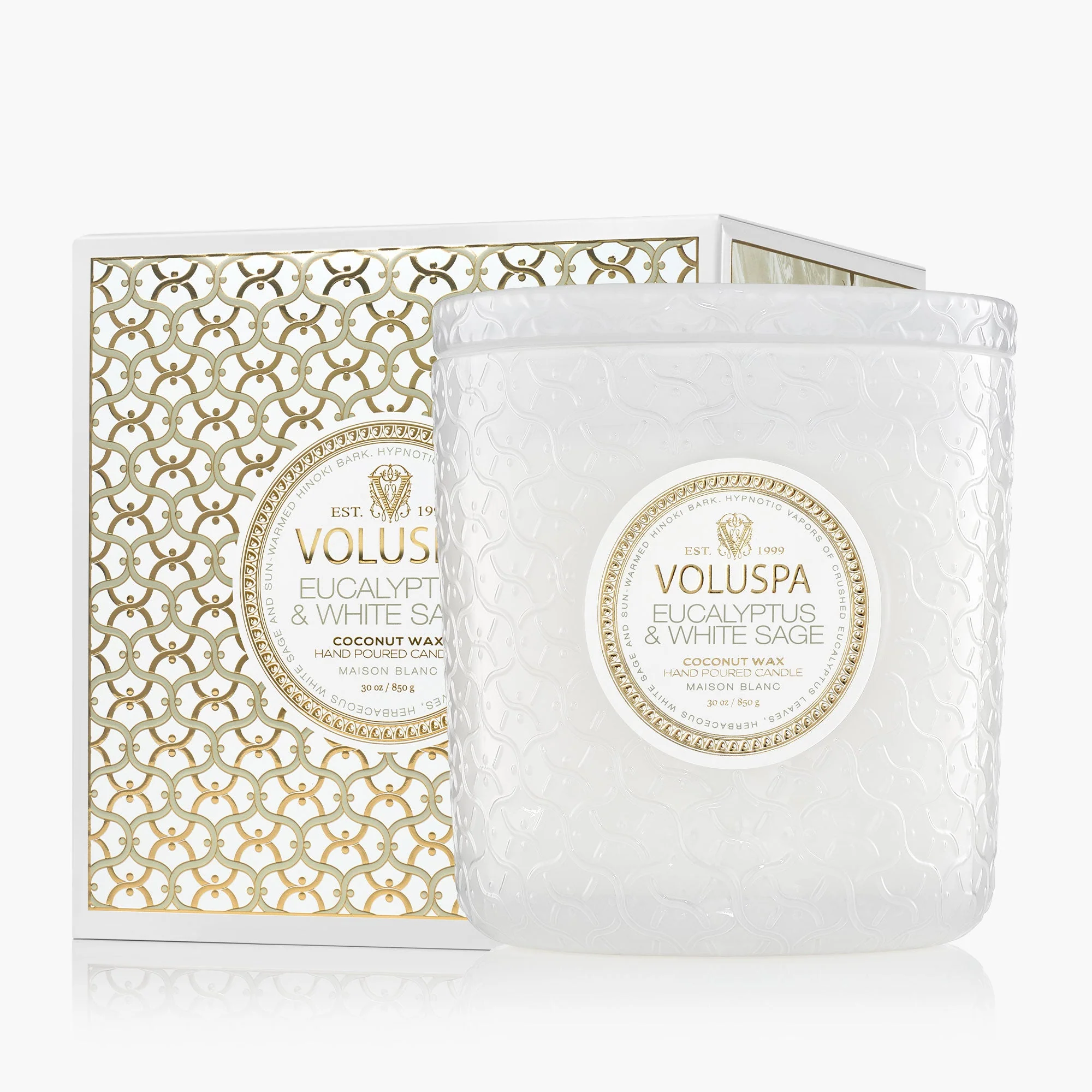 Eucalyptus & White Sage - Luxe Candle