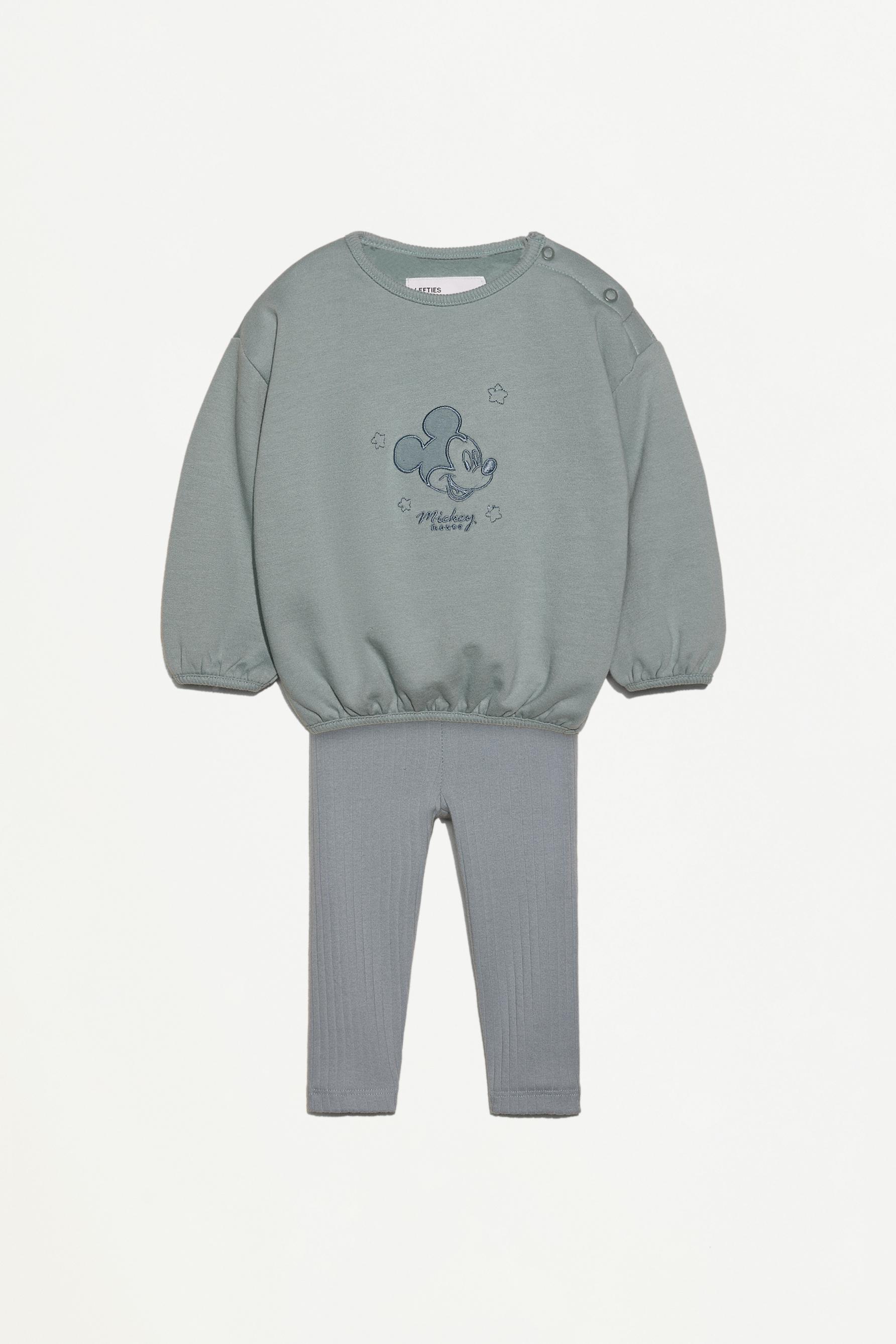 Set Mickey Mouse ©Disney sudadera y legging canalé