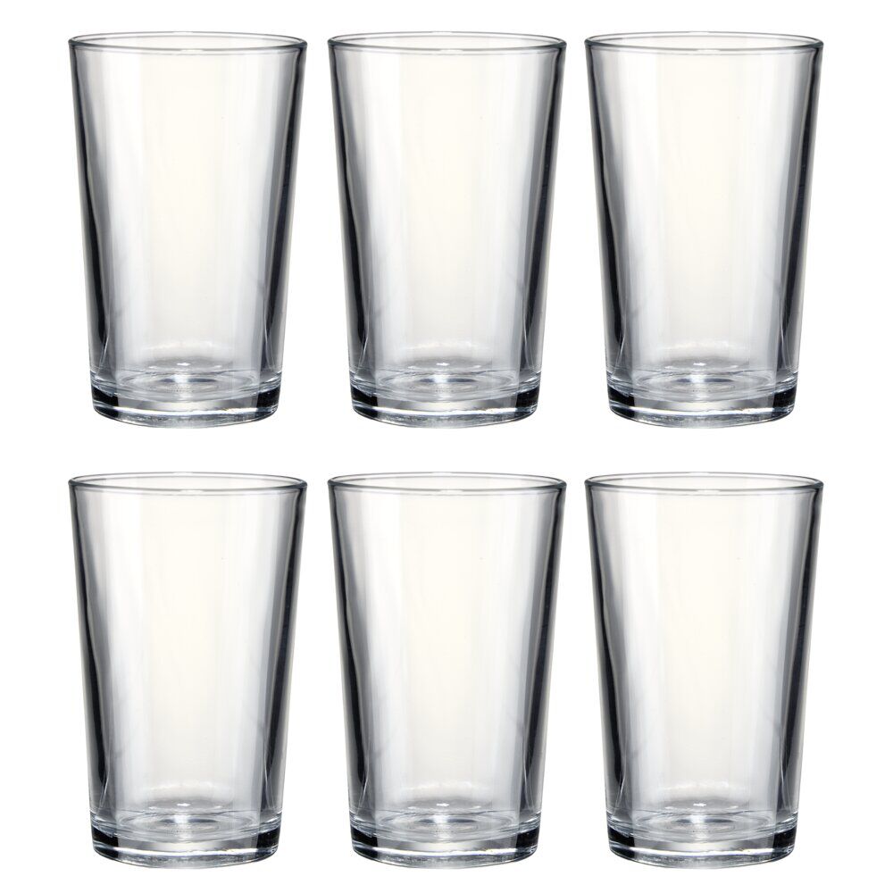 Verre x6 Duralex 20cl en verre transparent Ø7xH10cm