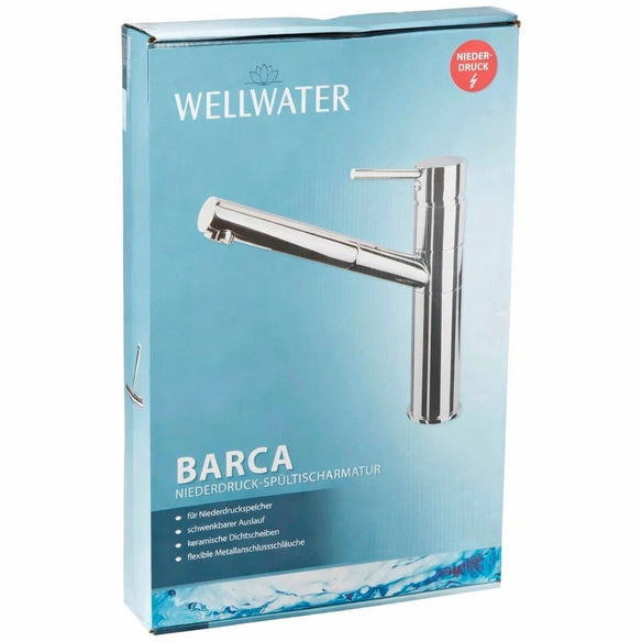 Spültischarmatur »BARCA«, Messing, glänzend, ⅜