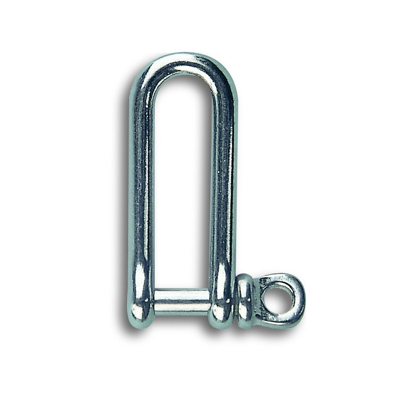Manille longue en acier inoxydable Ø 4 x 30 mm CHAPUIS