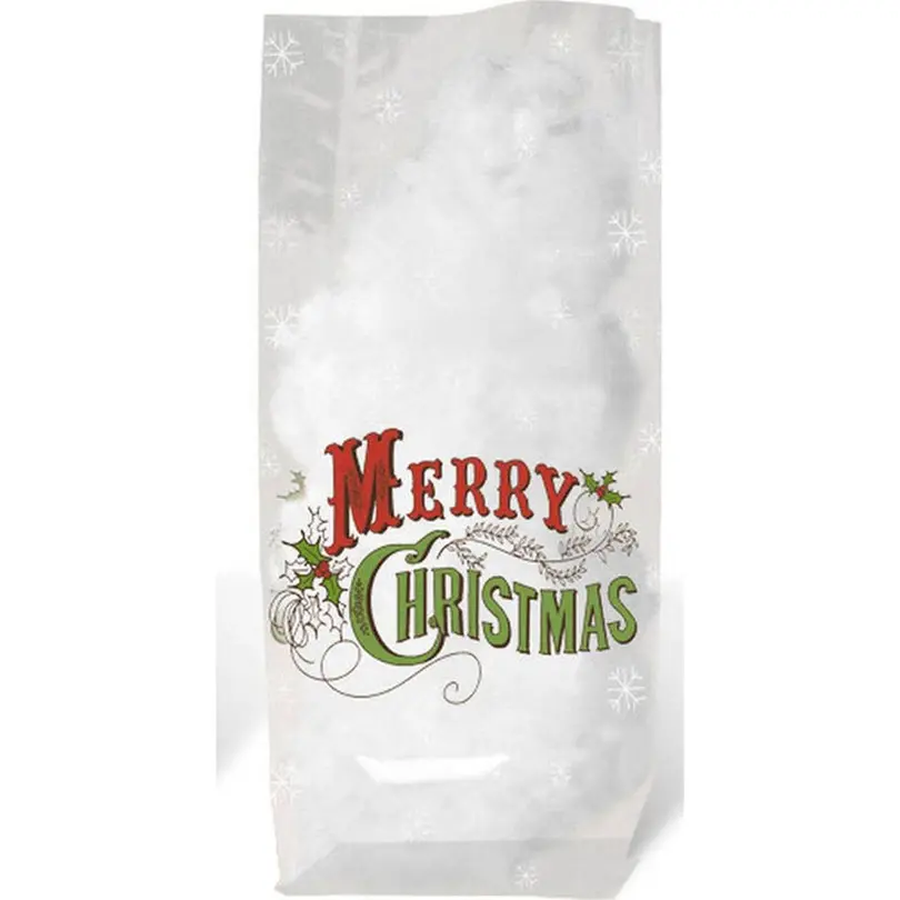 Geschenktüte 10er-Set Merry Christmas