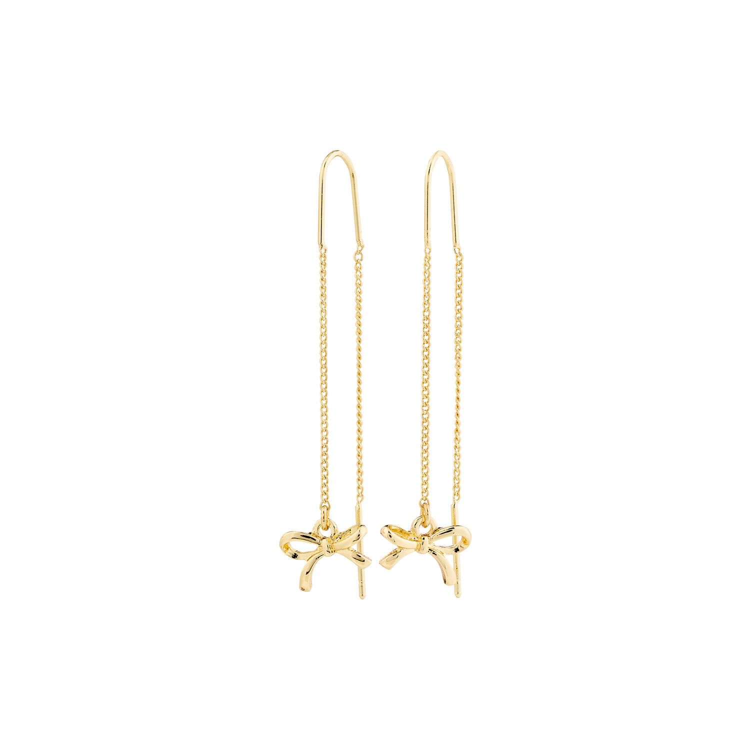 LYSANDRA Chain øreringe, gold plated