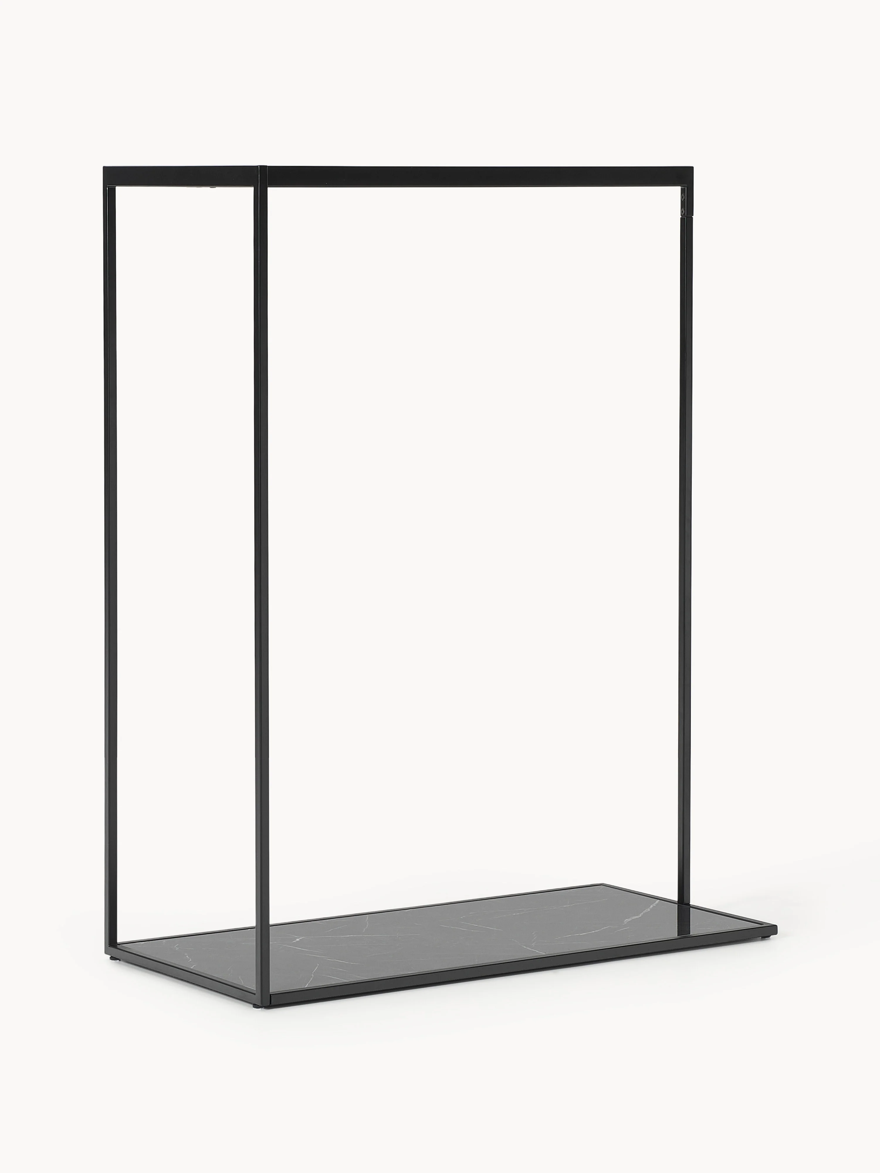Kleiderstange Pacey mit Marmor-Optik