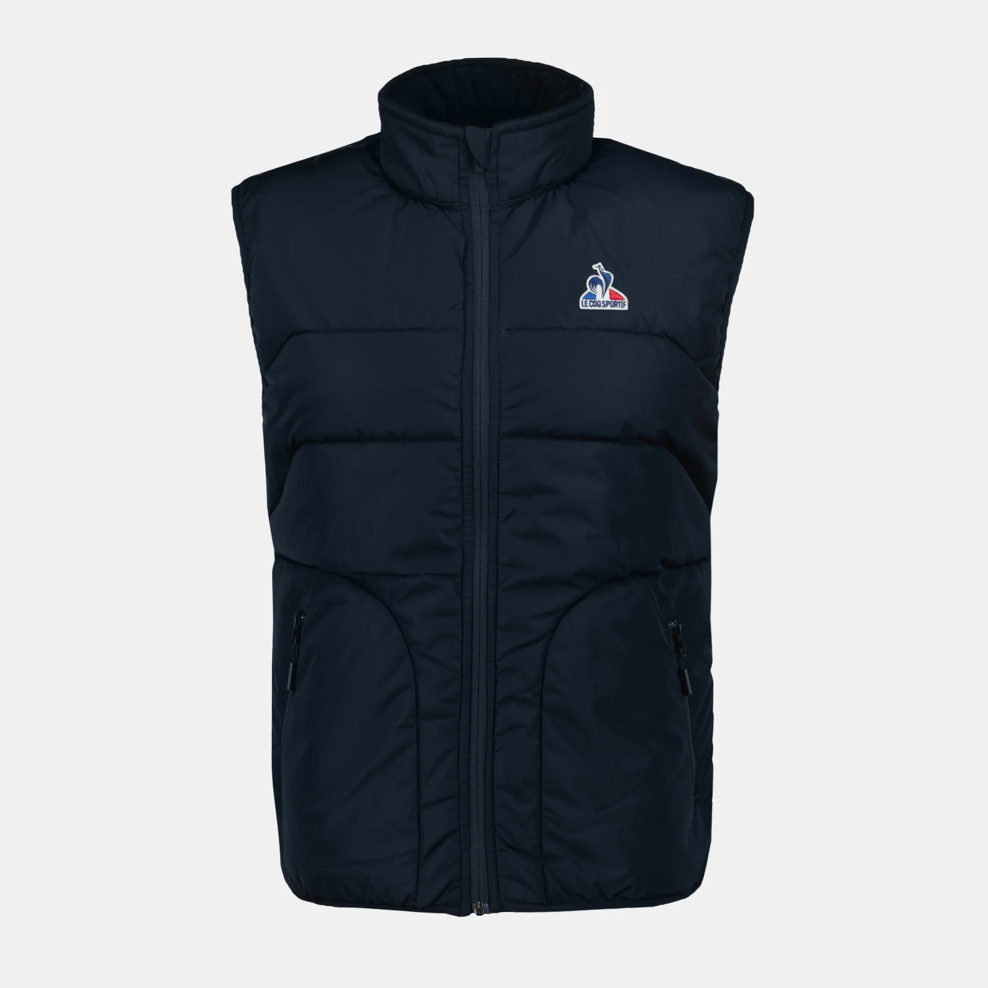 Doudoune sans manches Essentiel déperlante avec badge logo brodé