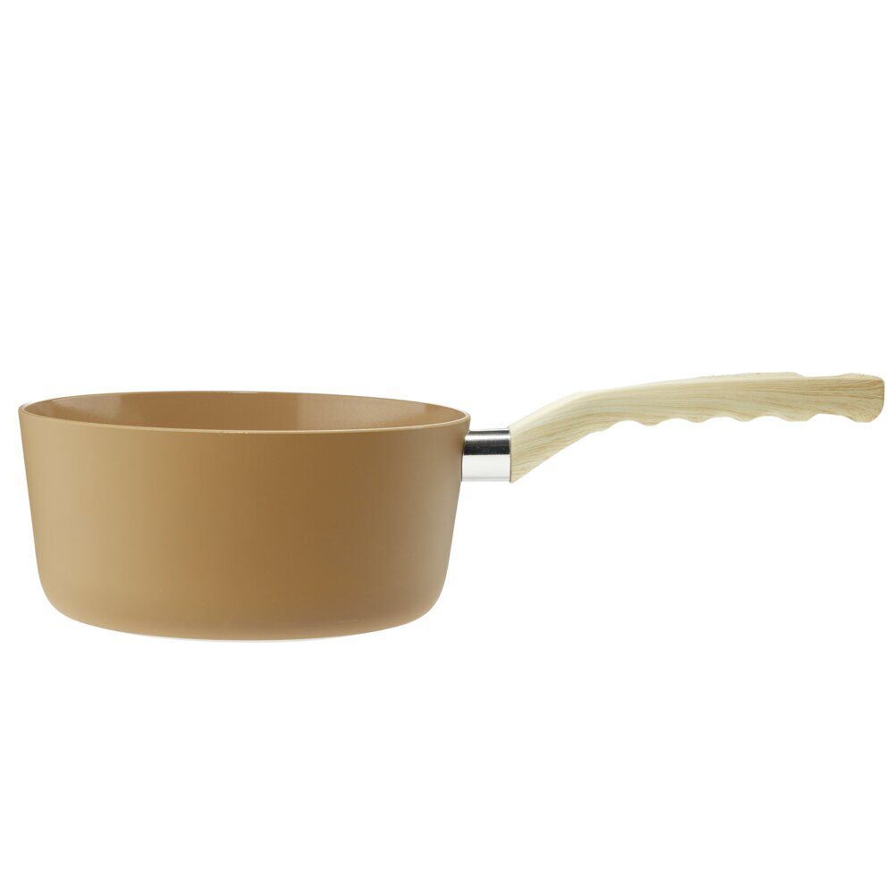 Casserole alu antiadhésif induction Ø18cm marron