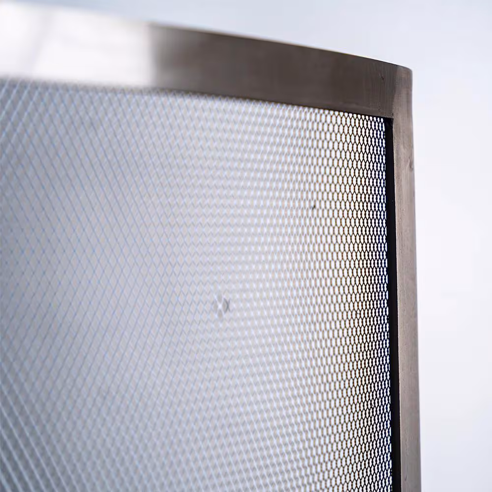Curved Fire Screen / Fire Guard - 60cm