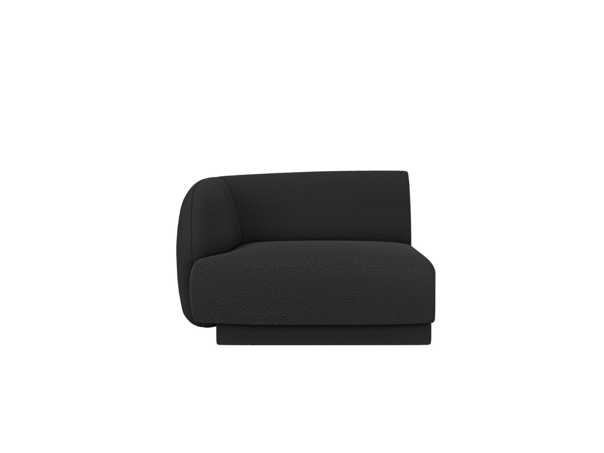 Micadoni linker module Miley boucle zwart - 90x90x70cm
