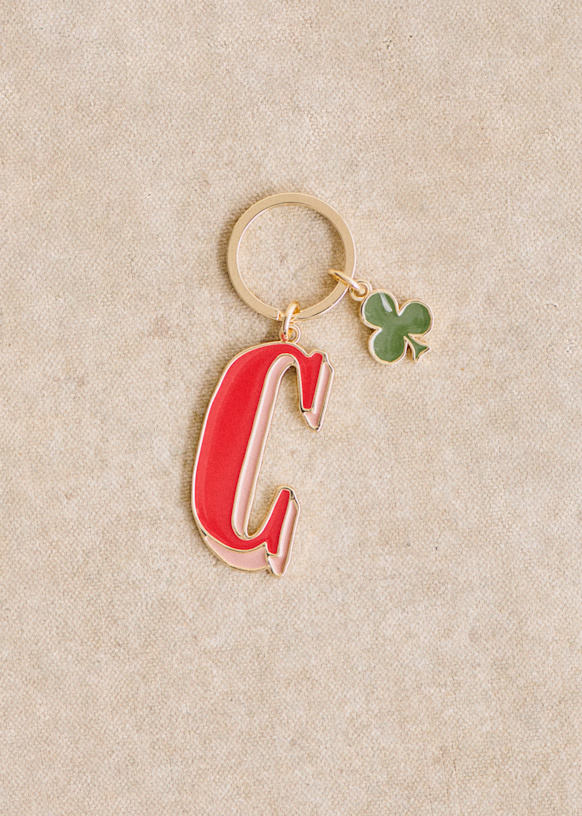 Alphabet key ring