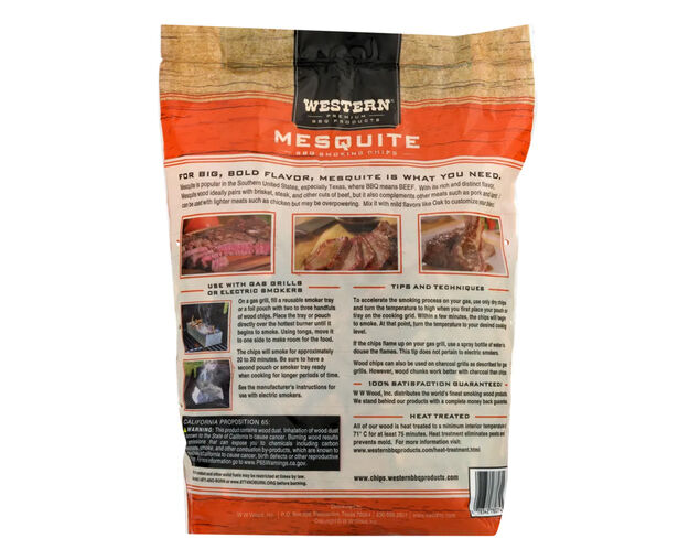 Western Premium Smoking Wood Chips - Mesquite