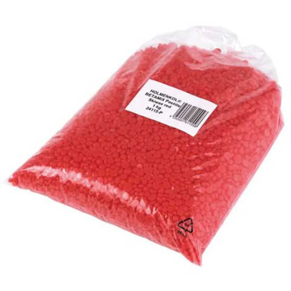 Holmenkol BETAMIX Pastille RED  4°C/-14°C 1kg wax 1kg
