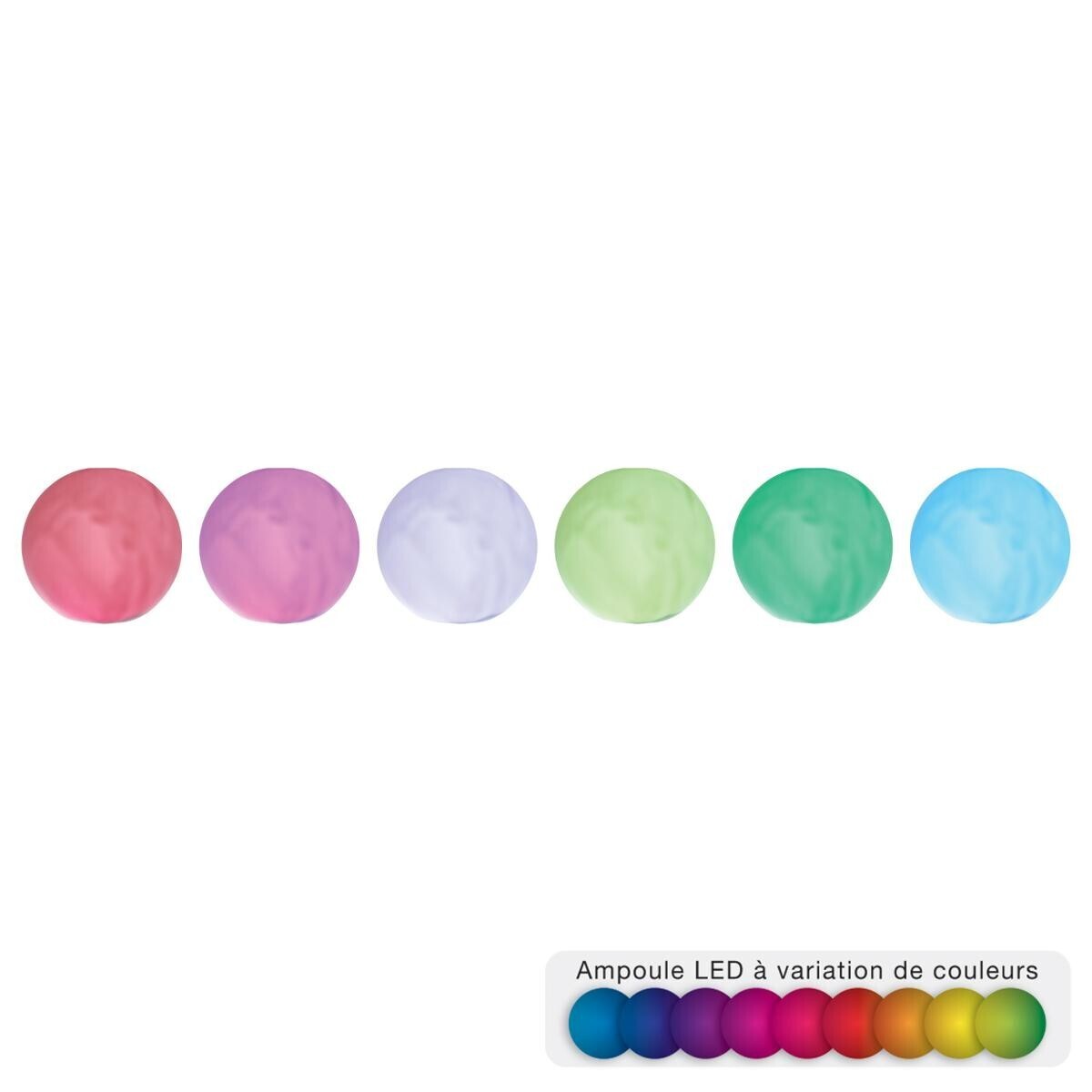 LED ball lamp White, D.18,5 cm