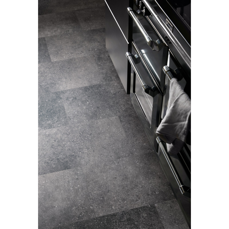 Sol en vinyle Viskan Pad Pro calcaire gris foncé 1,9 m² PERGO