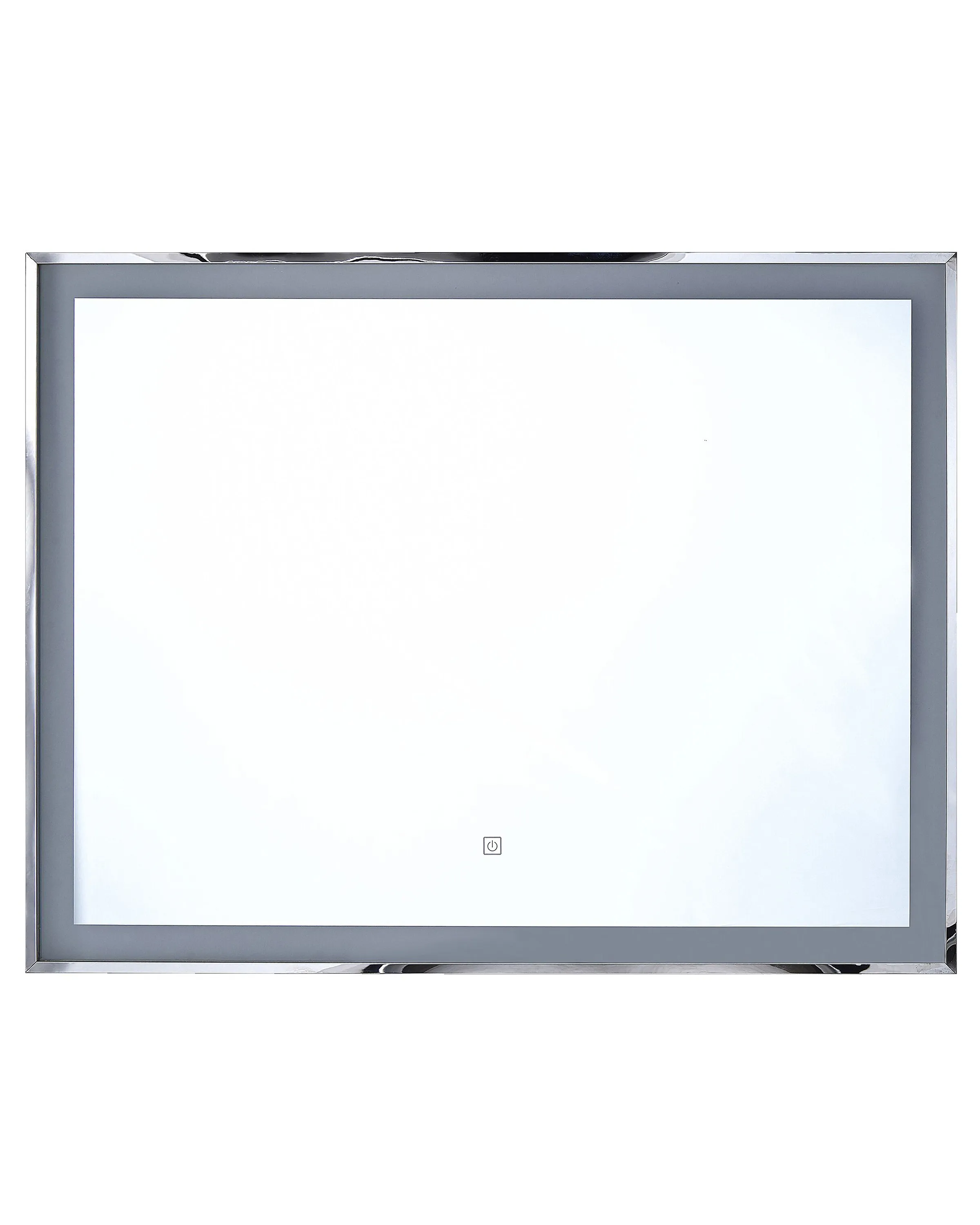 LED Bathroom Mirror ARGENS 80 cm 60 cm Silver
