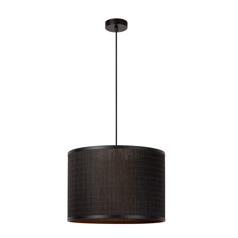 Suspension Tagalog noire Ø 40 cm E27 40 W LUCIDE
