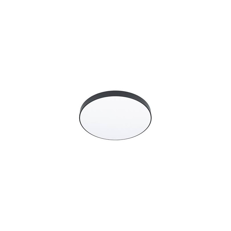 Plafonnier LED Zubieta Access noir dimmable 24 W EGLO