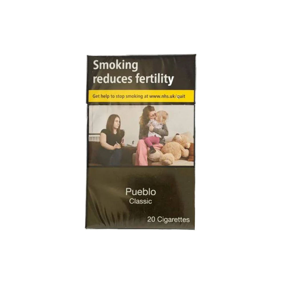 Pueblo Classic Yellow 20s Cigarettes