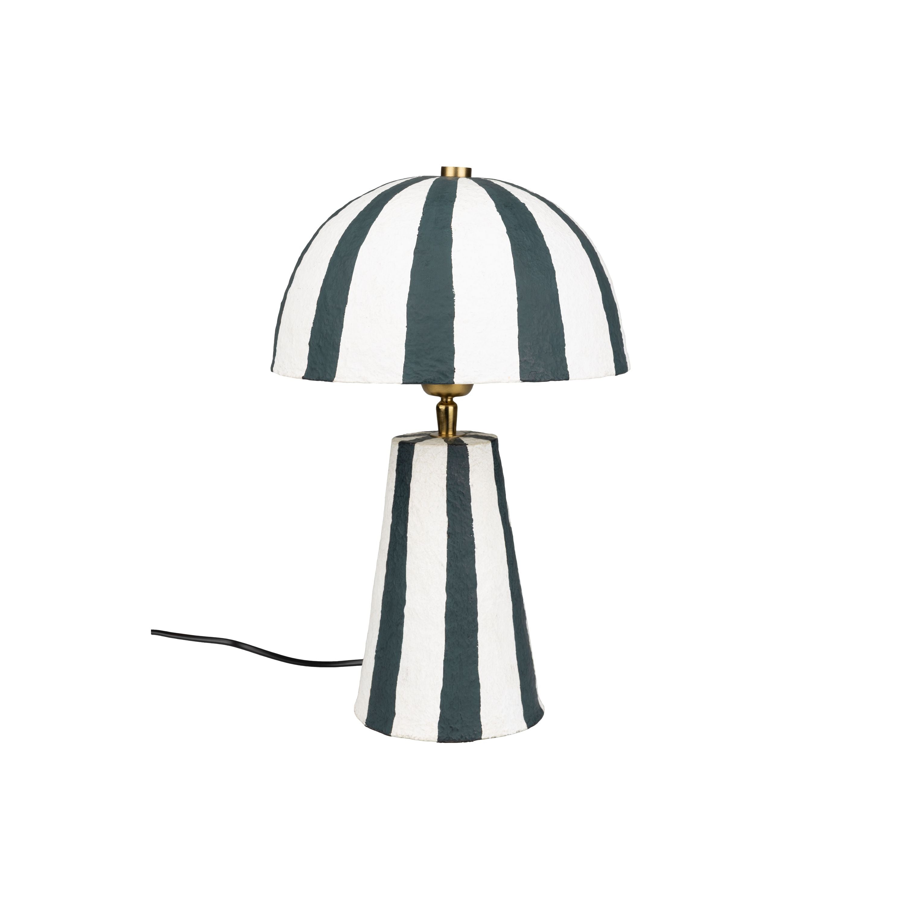 Bold Monkey Zebra Rebel Tafellamp Zwart