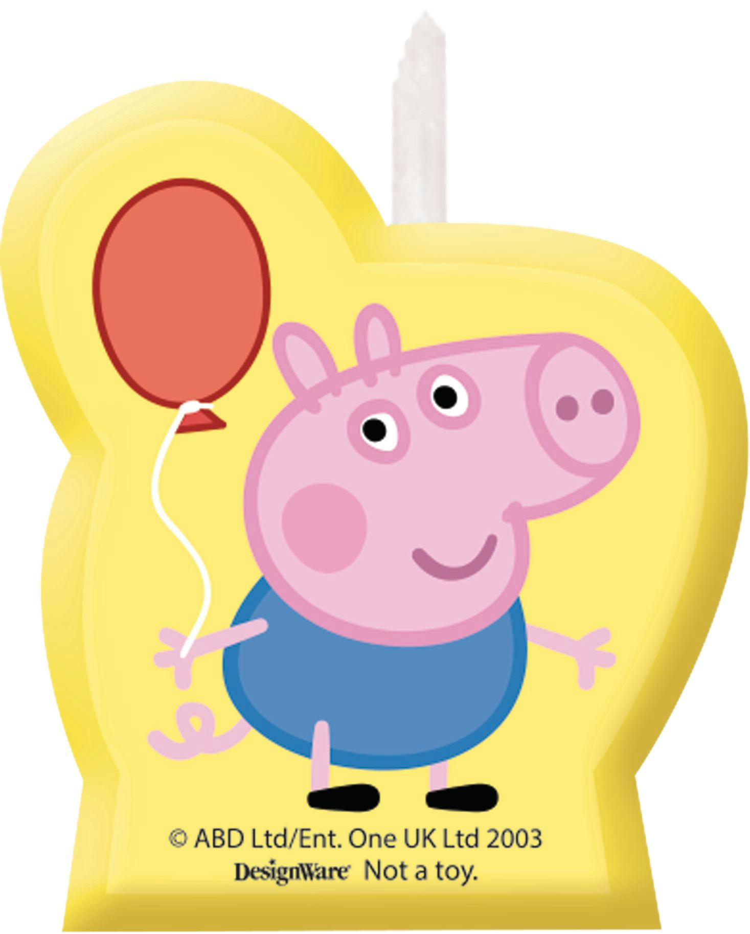 Peppa Pig Happy Birthday Candles Set, 4-pc