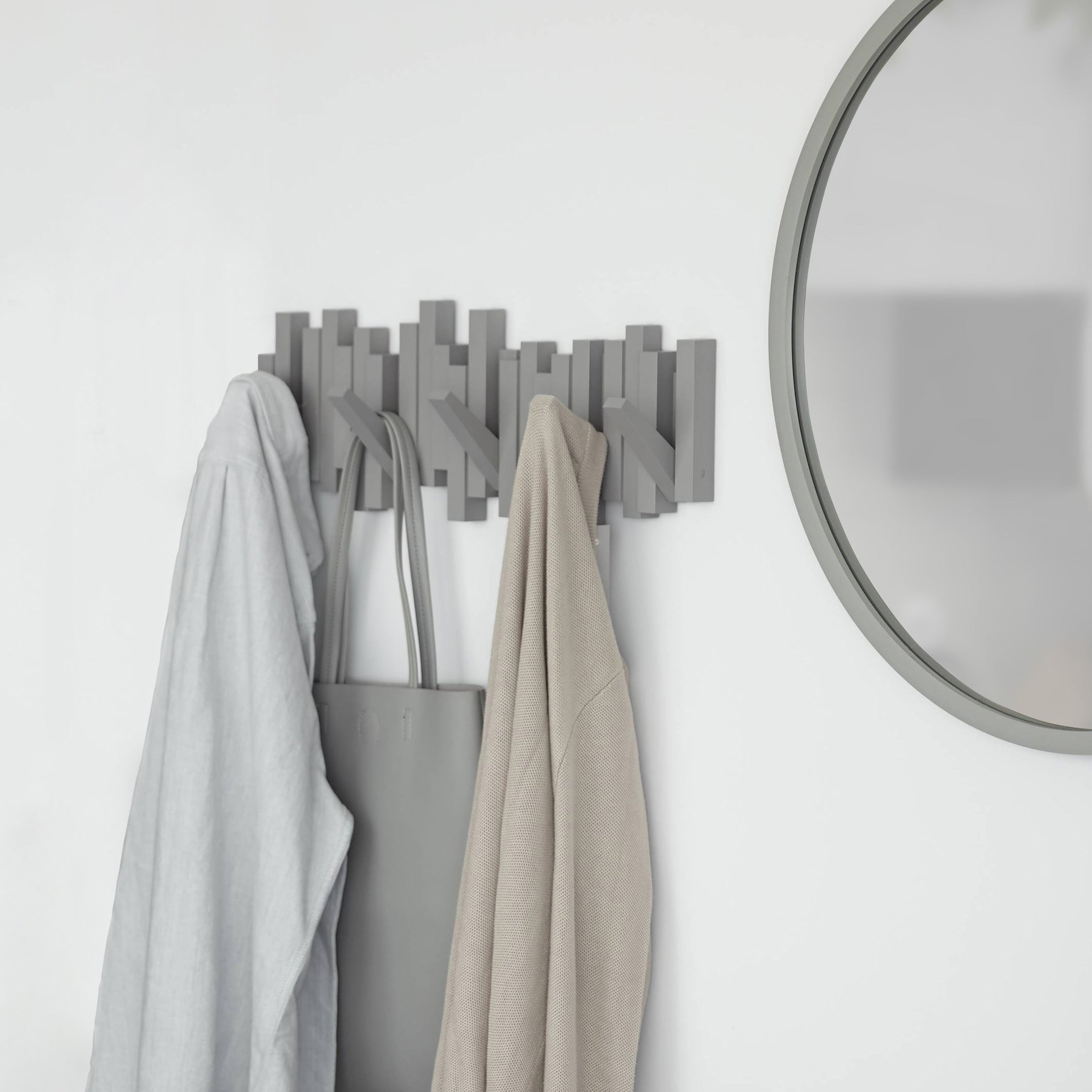 Umbra Sticks Wandkapstok 5 Haken - Grijs