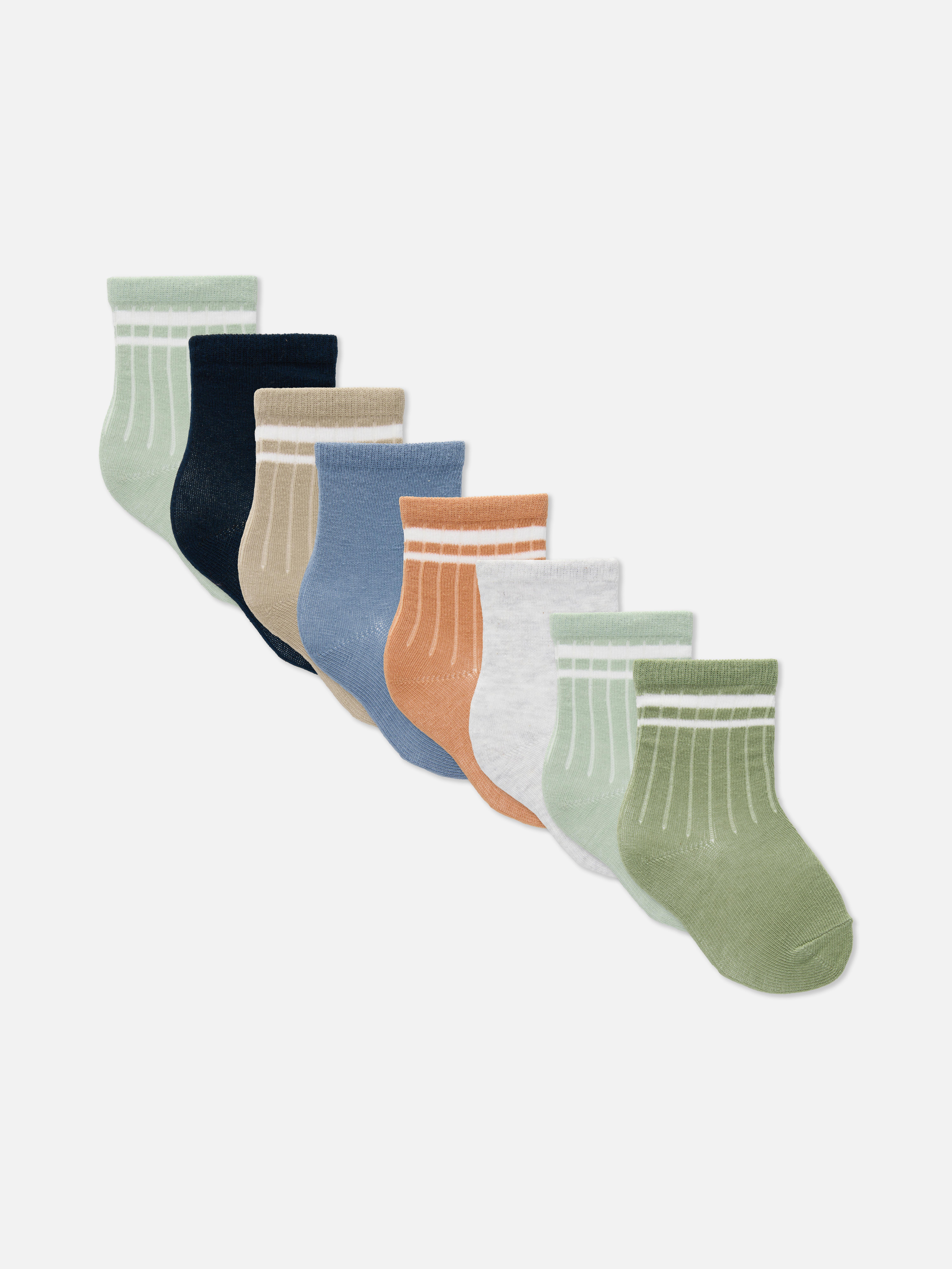 7-Pack Striped Socks