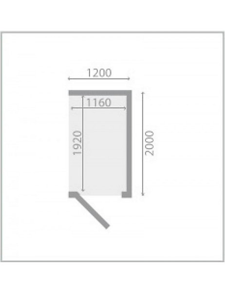 Abri de jardin CLONER en bois épicéa 250x120 cm H. 224 cm-124 --280 --Rouge-124