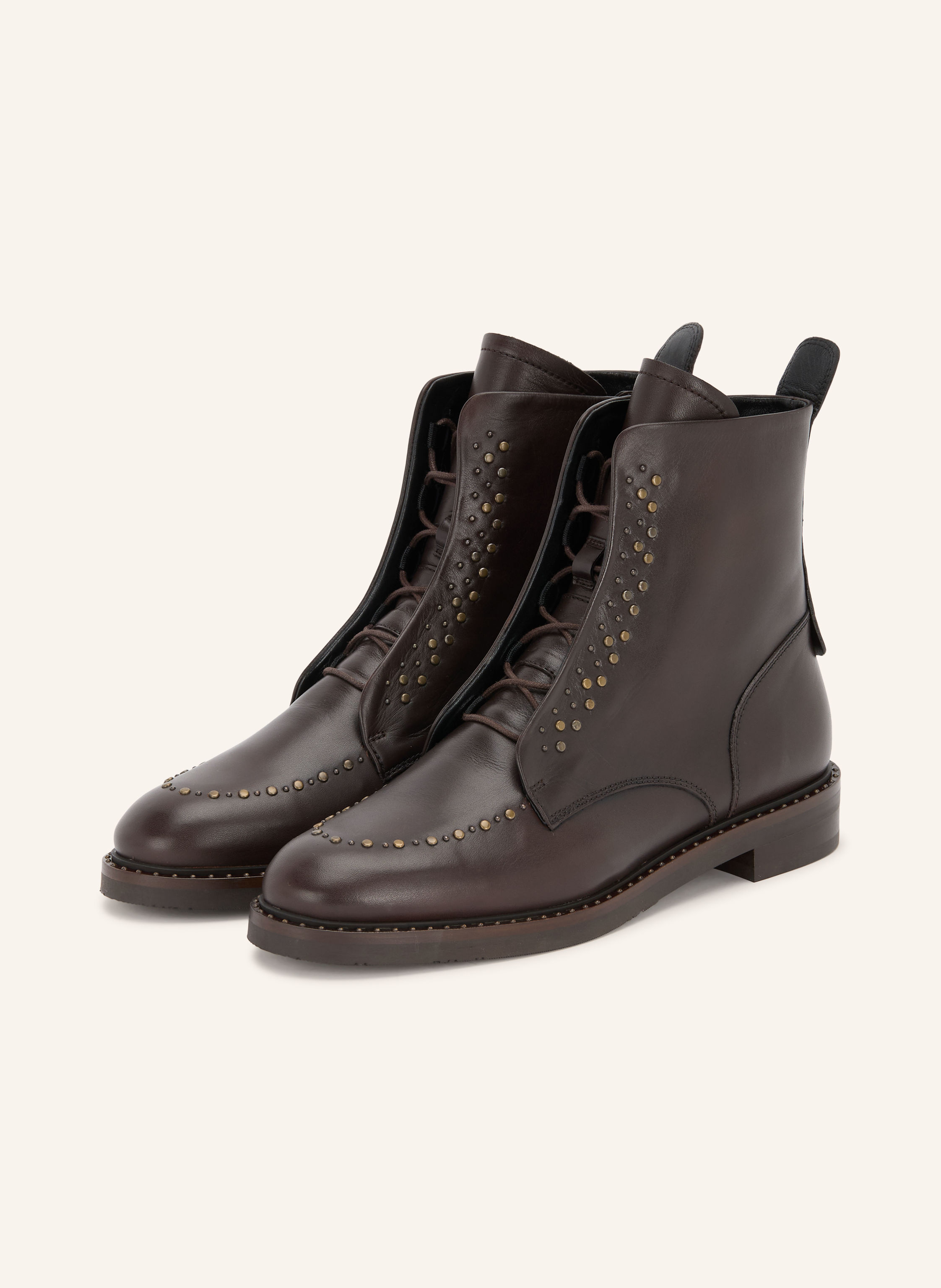Pertini Schnürboots mit Nieten