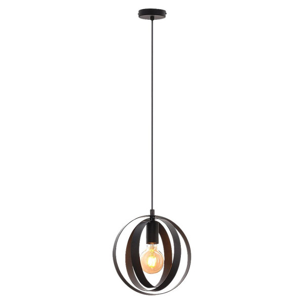 Lampa wisząca czarna Cortado 1xE27x40W wym: 98x25x25 cm Rabalux