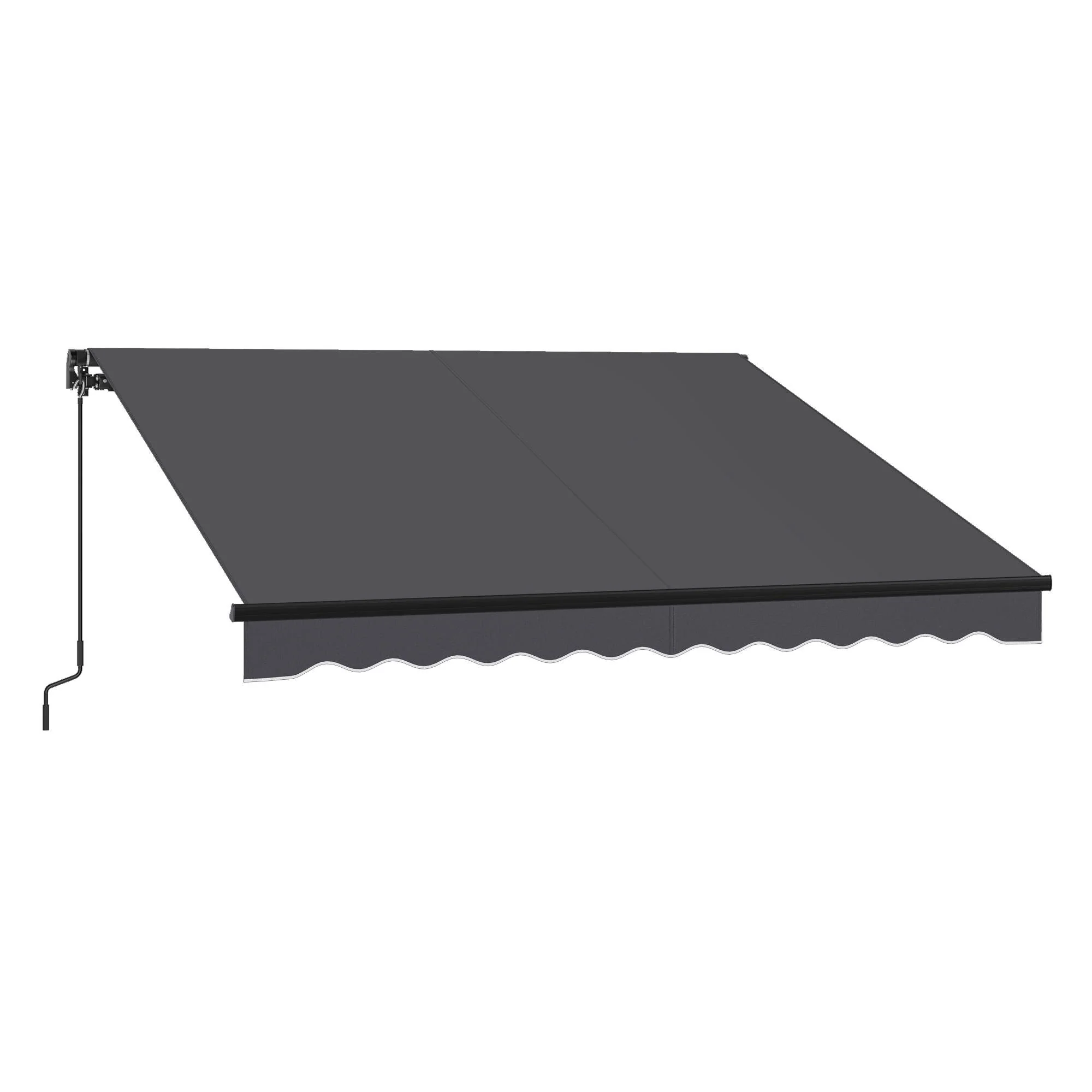 Store d'extérieur télescopique en aluminium
