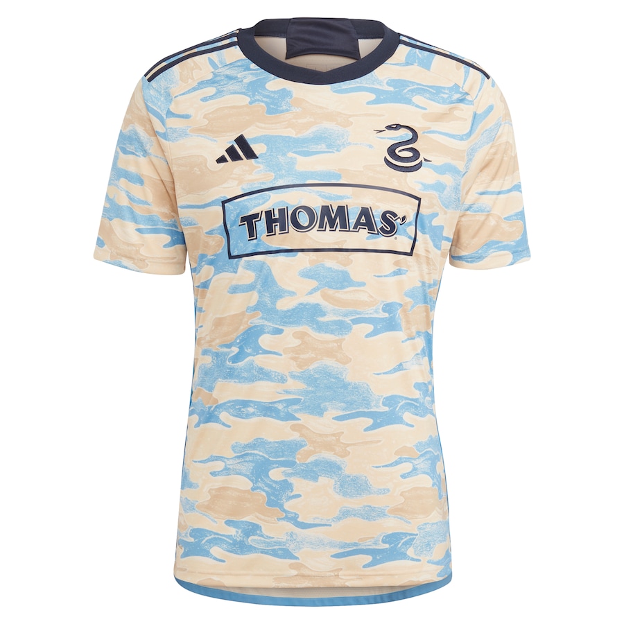 Jakob Glesnes Philadelphia Union adidas 2023 For Philly Replica Jersey - Tan